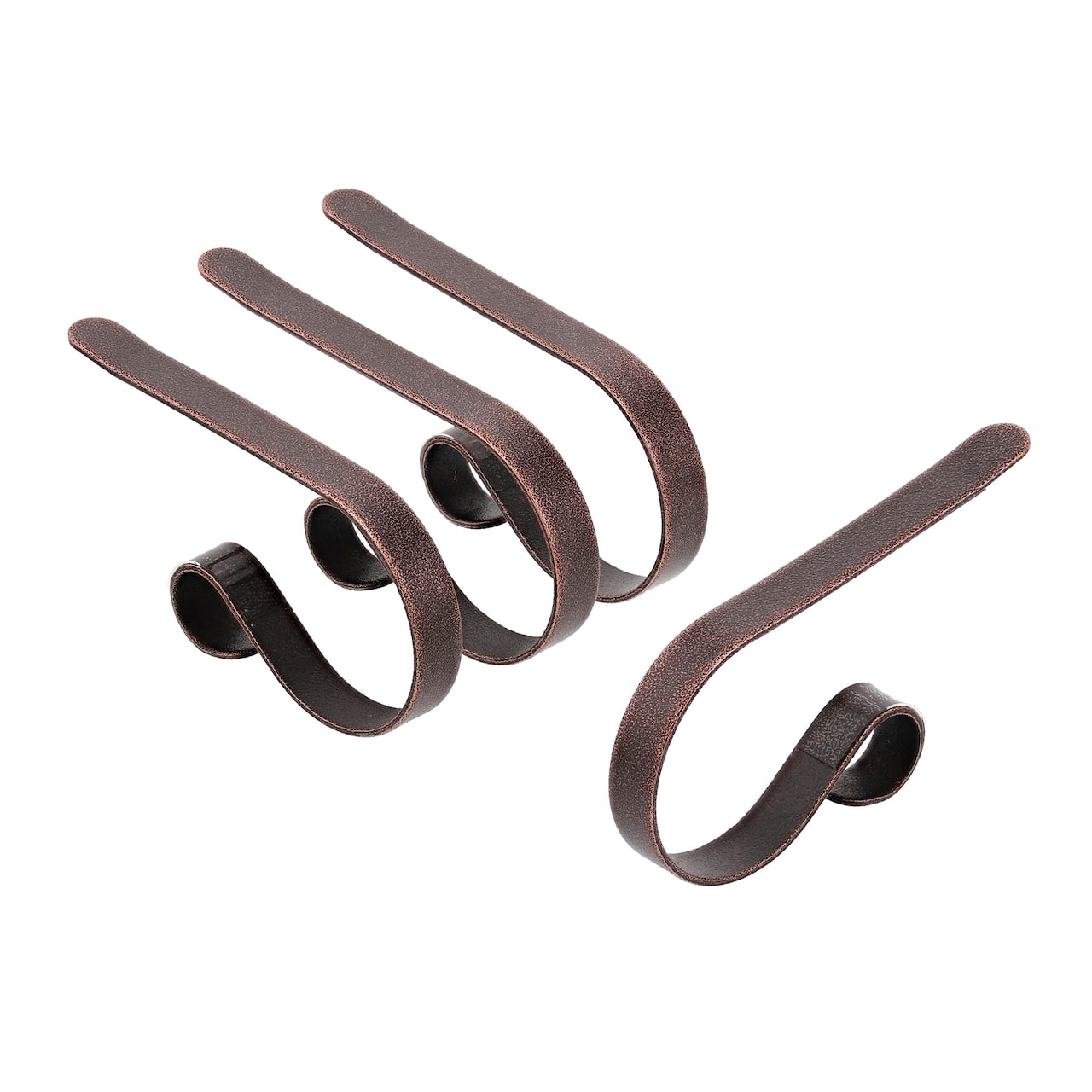 Original MantleClip® Weathered Oil-Rubbed Bronze Stocking Holders, 4ct.